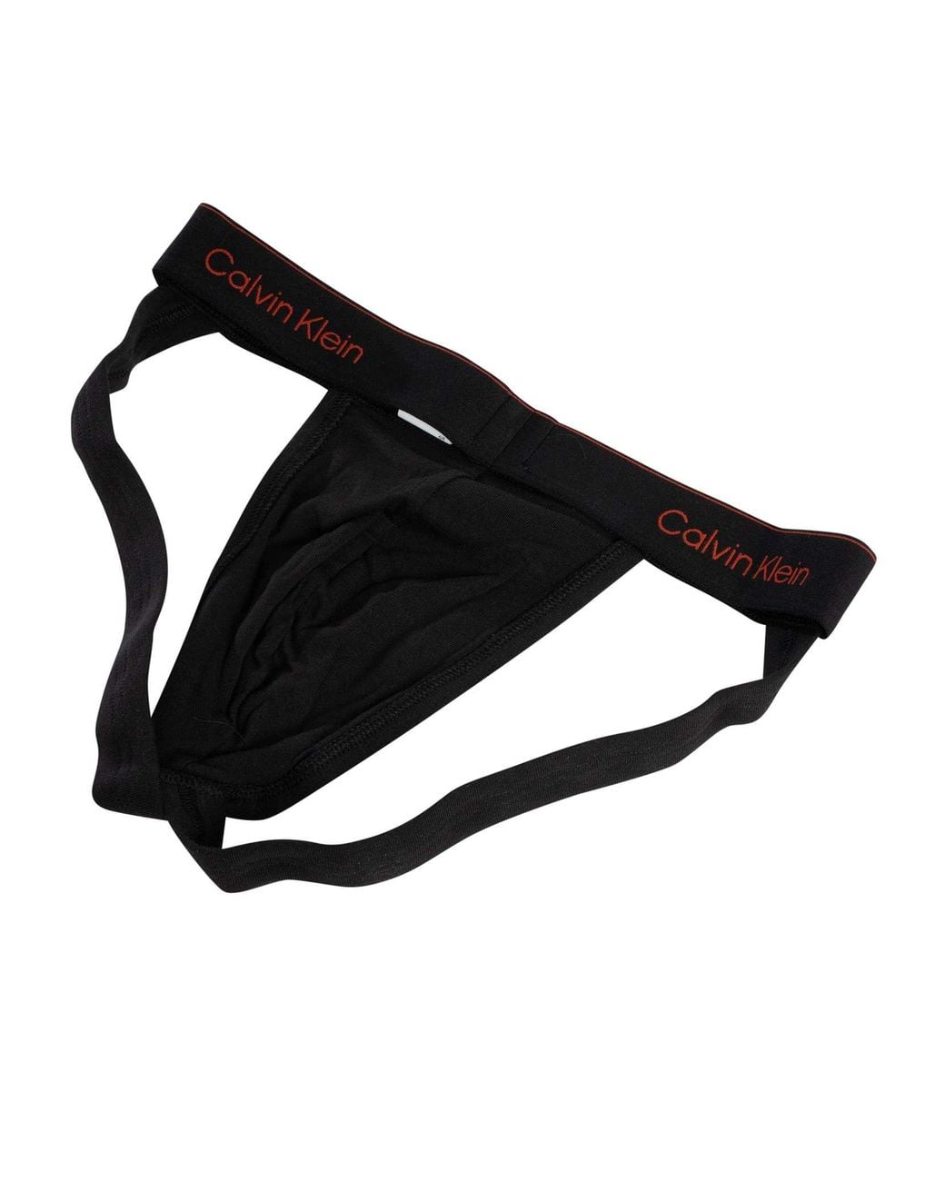 Calvin Klein Black 3 Pack Icon Jockstraps for men