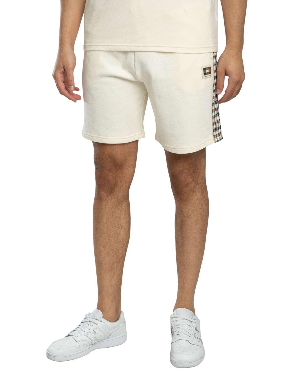Aquascutum Natural Lamina Shorts for men