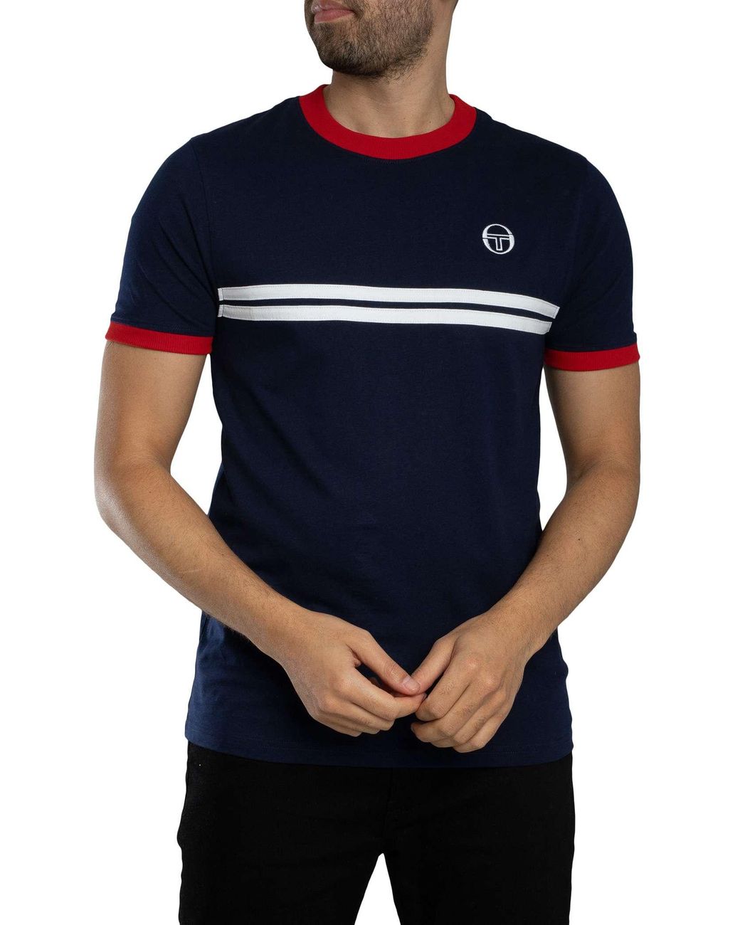 Sergio Tacchini Blue Supermac T-Shirt for men