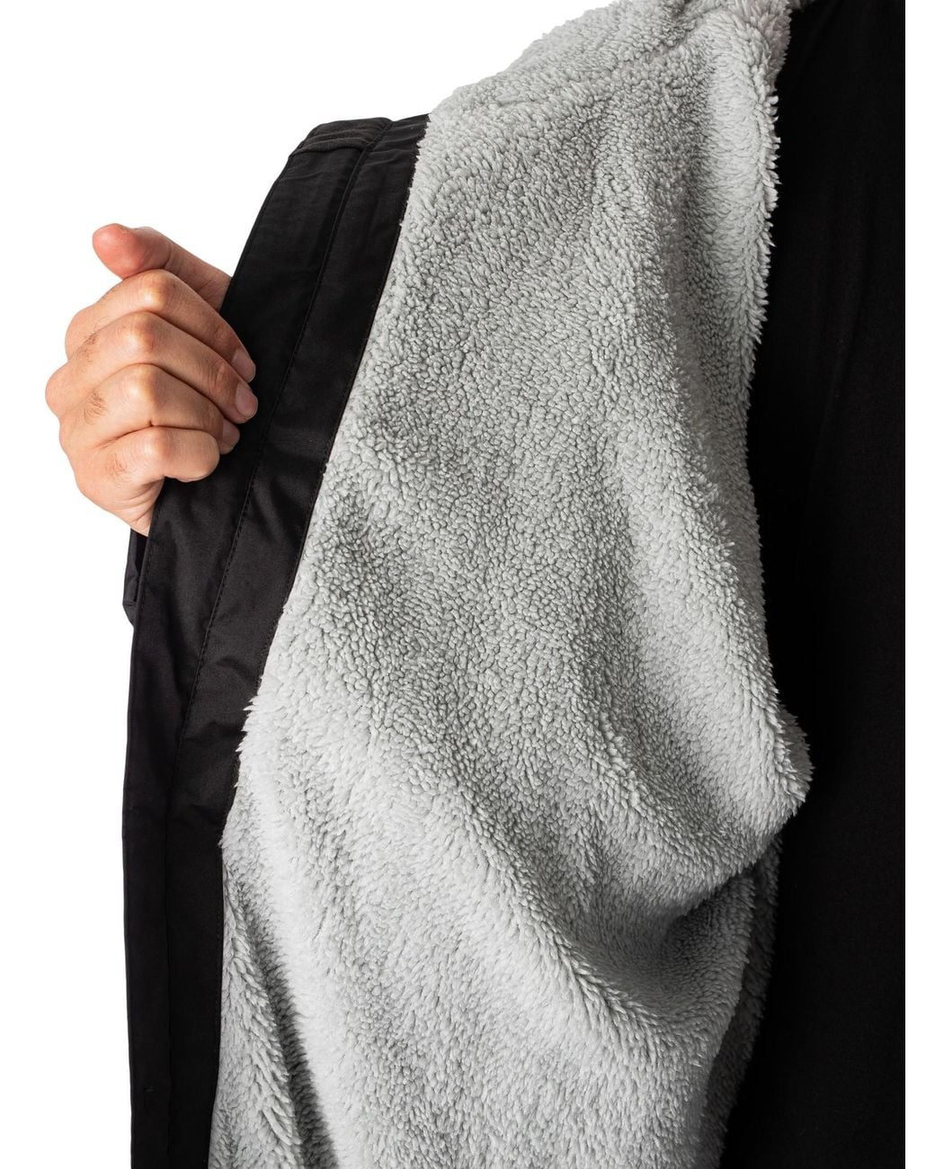 Regatta Black Waterproof Changing Robe for men
