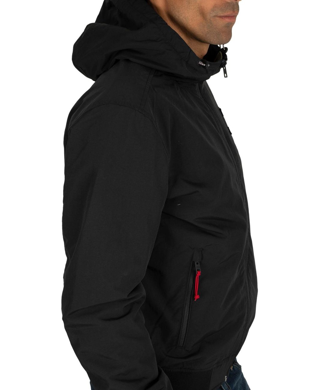 Tommy Hilfiger Synthetic Padded Nylon Jacket in Black for Men | Lyst  Australia