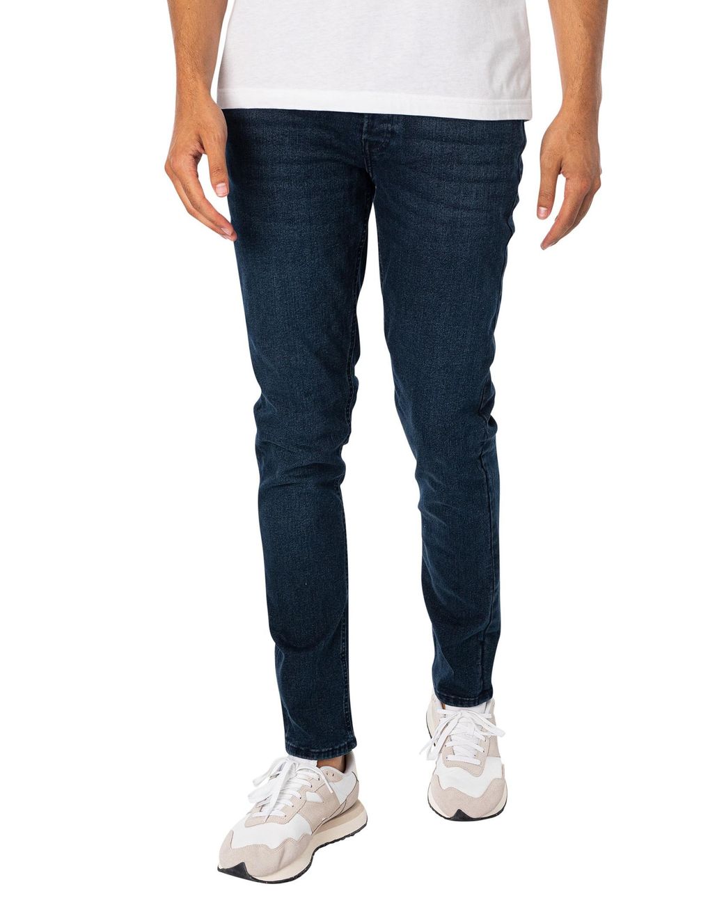 Jack & Jones Blue Glenn Original 260 Slim Jeans for men