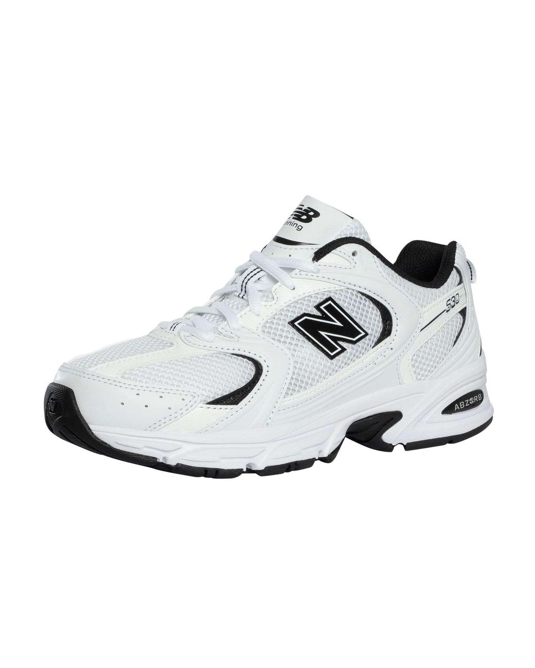 New Balance White 530