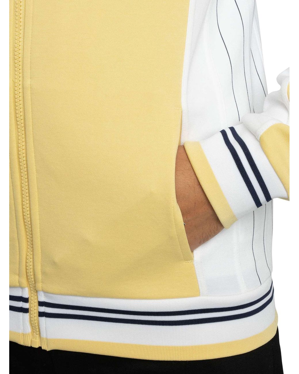 Fila Yellow Settanta Baseball Track Jacket for men