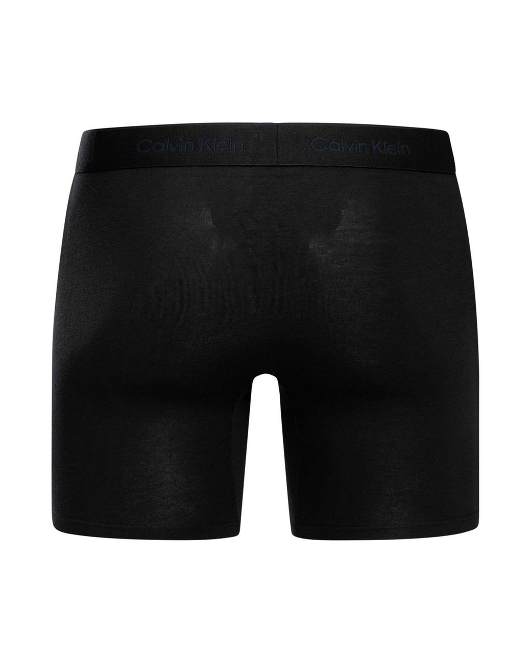 Calvin Klein Black 3 Pack Icon Boxer Briefs for men