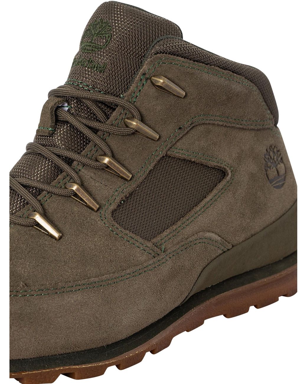 Timberland Euro Rock Mid Hiker Boots in Brown for Men | Lyst Canada