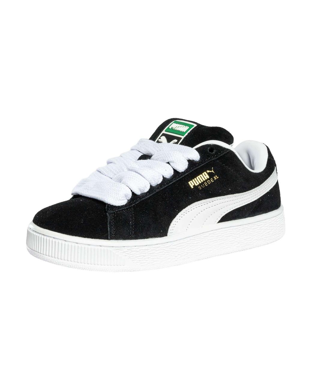 PUMA Black Suede Xl Trainers for men