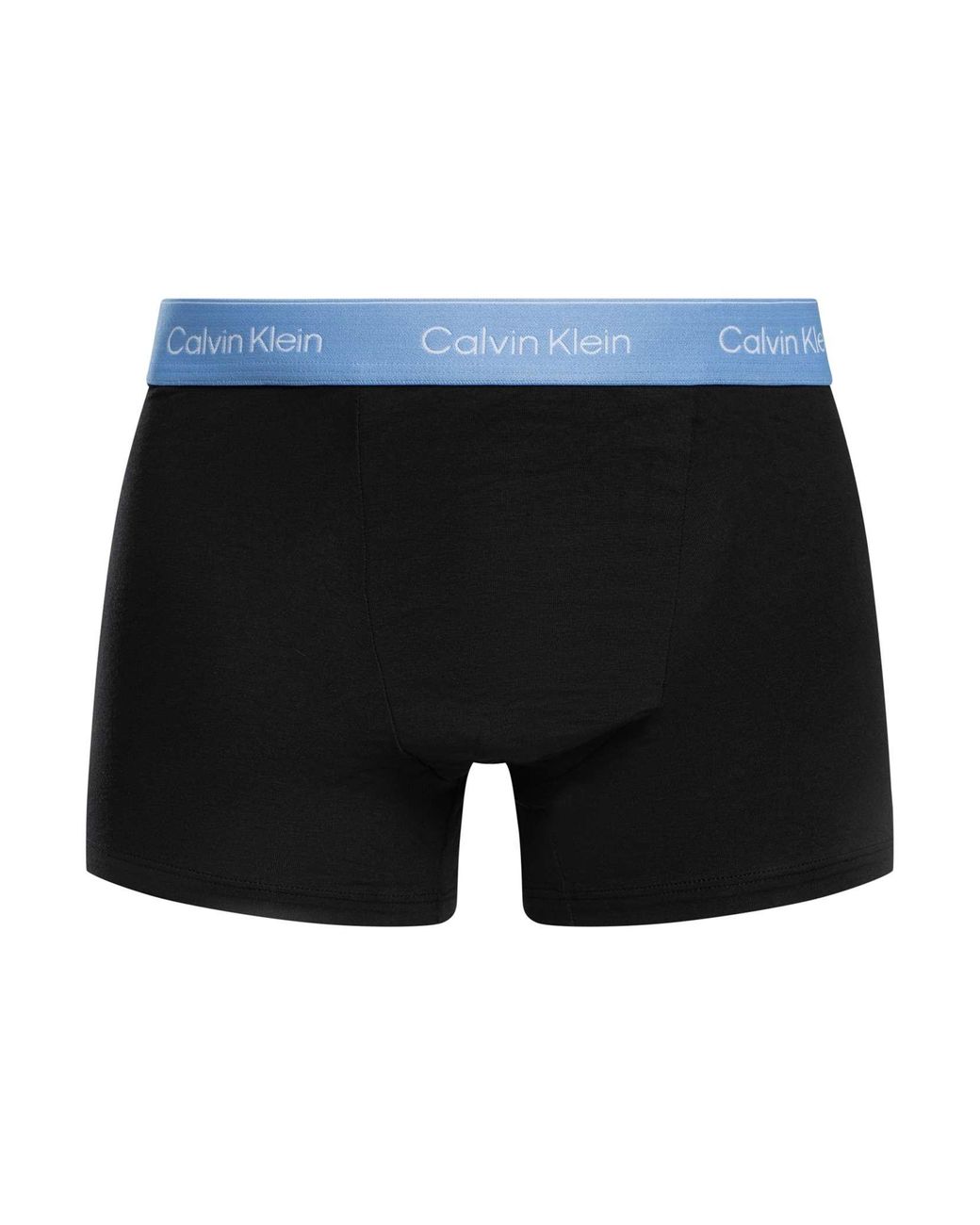 Calvin Klein Black 5 Pack Relaxed Fit Trunks for men