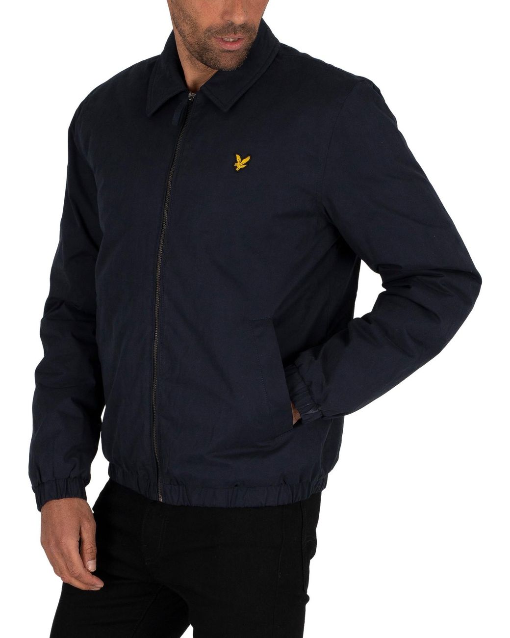 Details about   Lyle and Scott Mens Wadded Harrington Jacket 