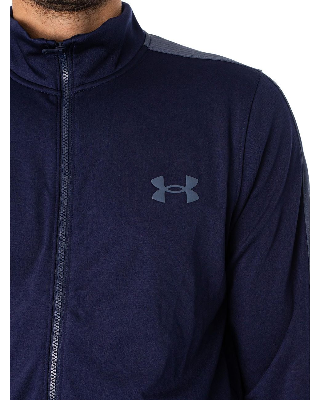 Under Armour Blue Knit Tracksuit for men