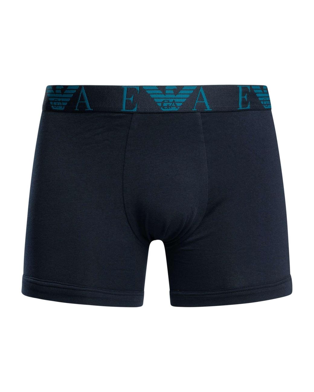 Emporio Armani Blue 3 Pack Boxer Briefs for men