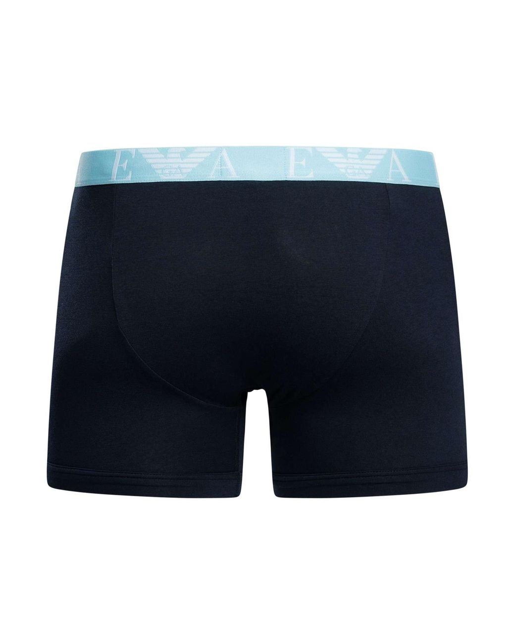 Emporio Armani Blue 3 Pack Boxer Briefs for men