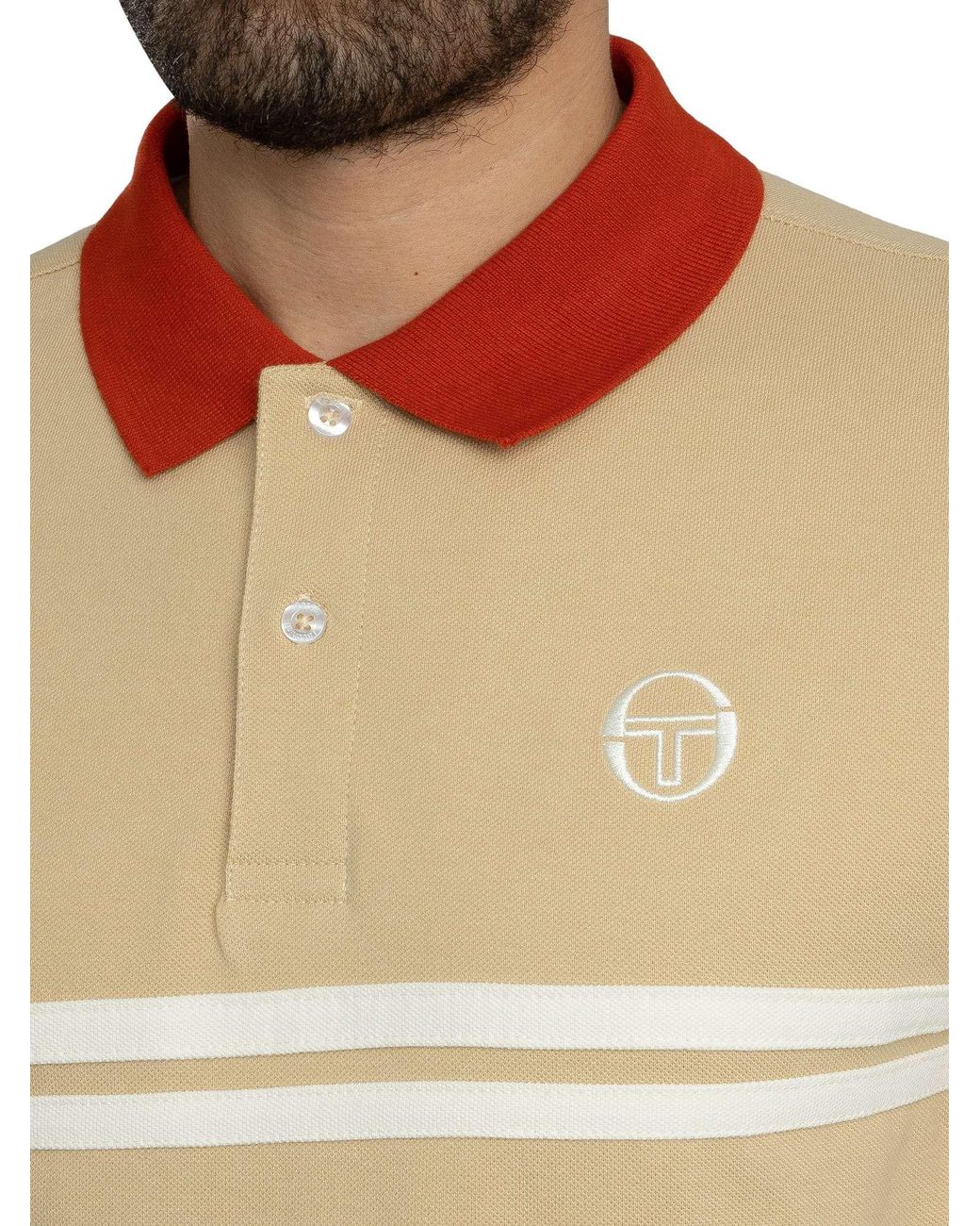 Sergio Tacchini Natural Supermac Polo Shirt for men