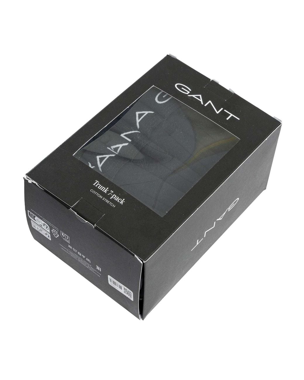 Gant Black 7 Pack Trunks for men