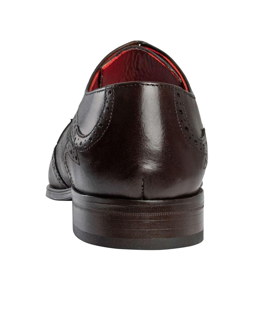 Jeffery West Brown Scottish Leather Derby Shoes for men