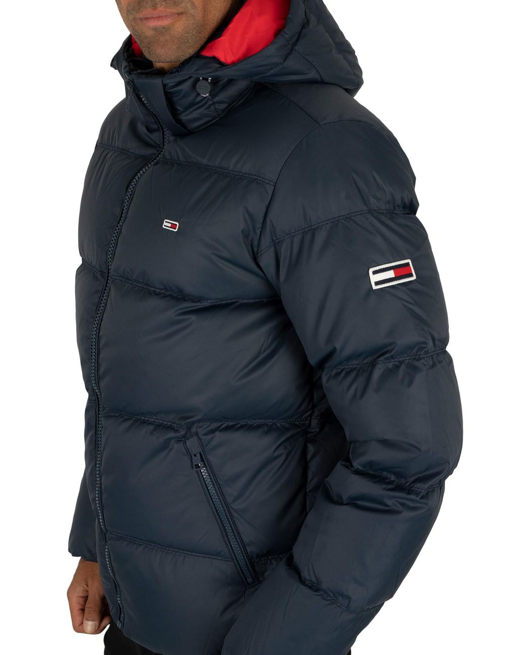 Tommy Hilfiger Essential Down Puffer Jacket in Blue for Men | Lyst