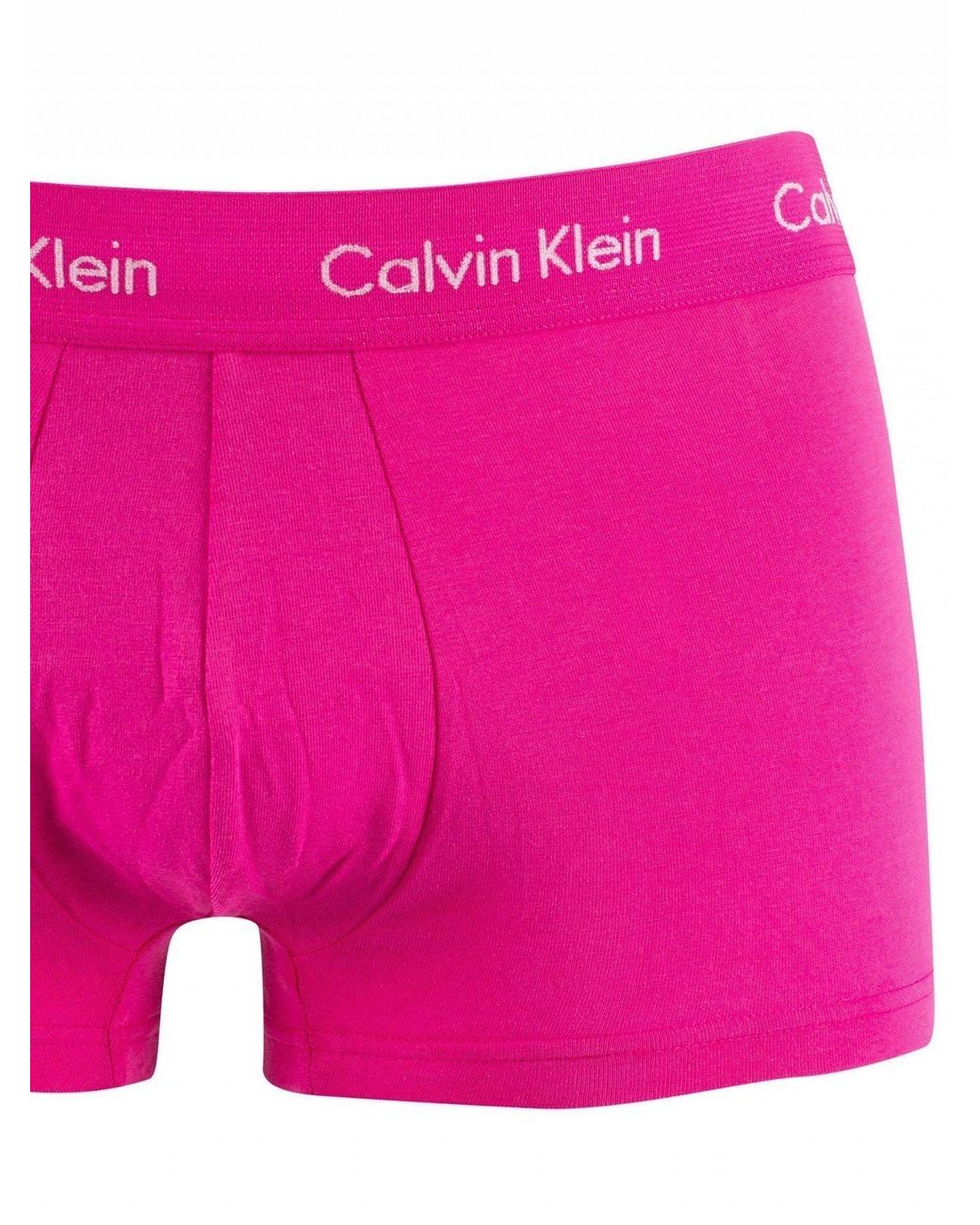 Calvin Klein Cotton Pride Colours 5 Pack Low Rise Trunks for Men | Lyst  Canada