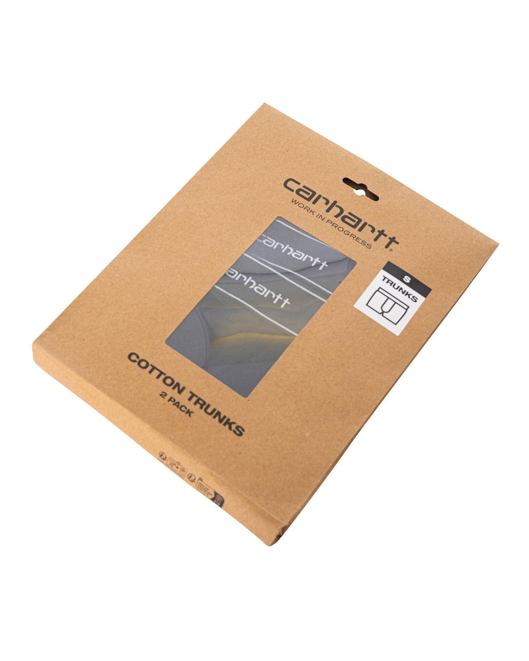 Carhartt Black 2 Pack Cotton Trunks for men
