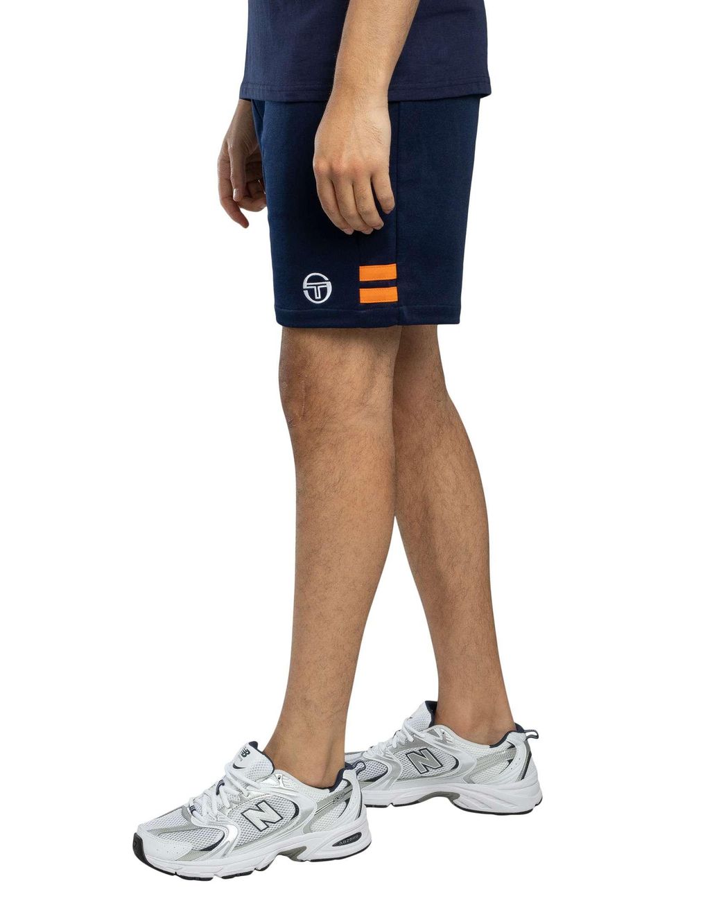 Sergio Tacchini Blue New Orion Sweat Shorts for men