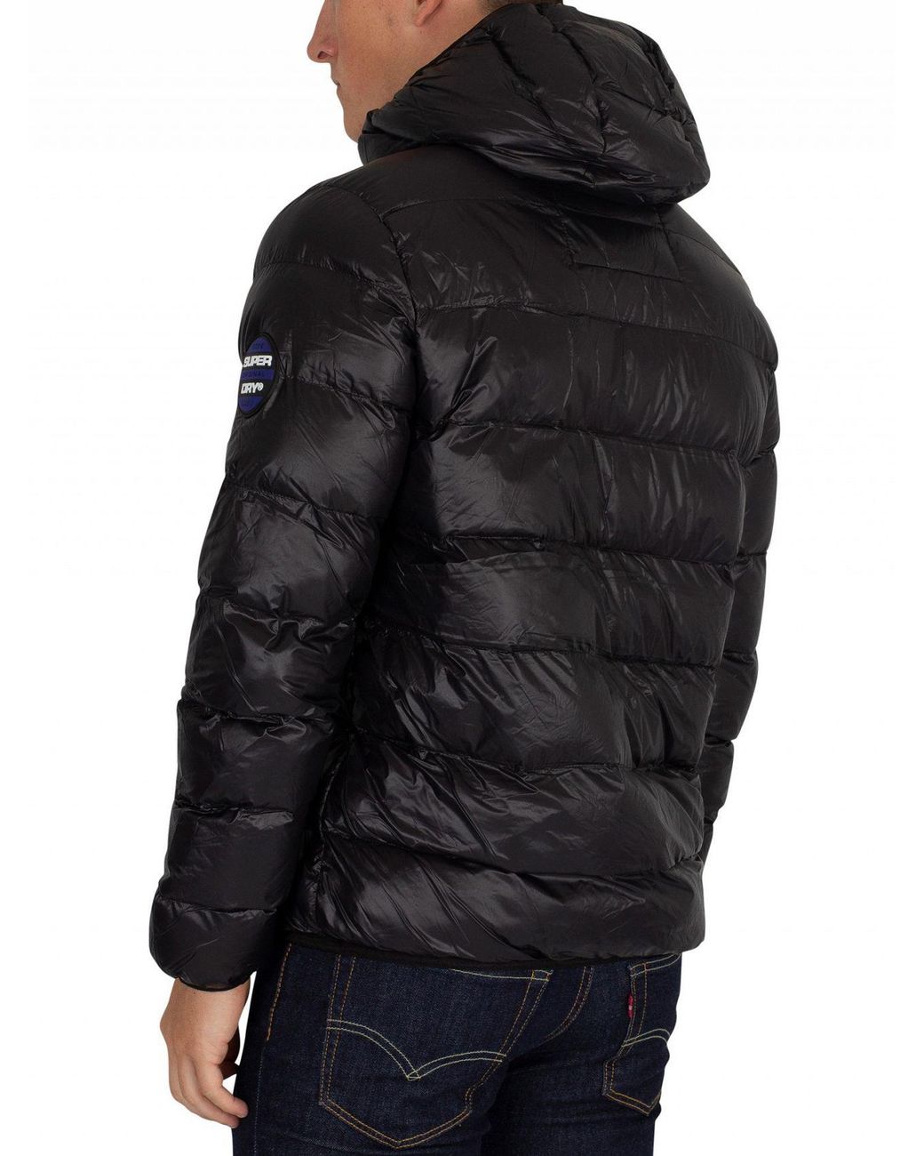 Superdry Crater Padded Jacket Sports in Black for Men | Lyst Canada