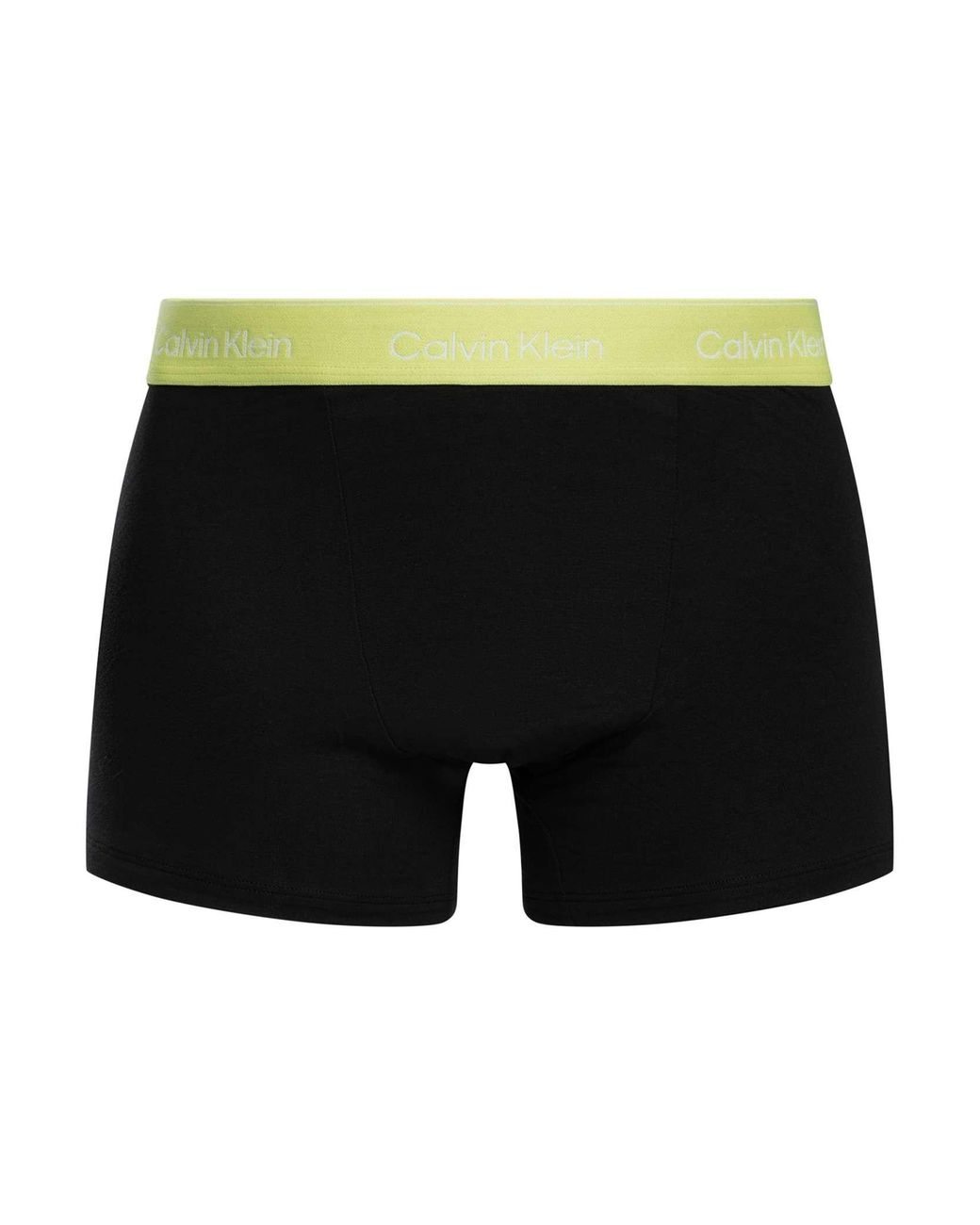 Calvin Klein Black 5 Pack Relaxed Fit Trunks for men
