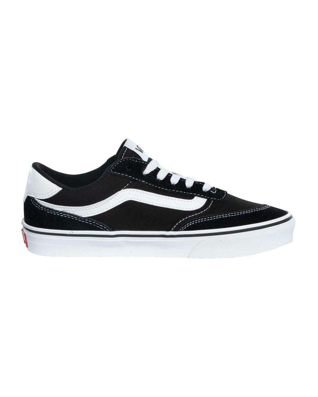 Vans Black Brooklyn Suede Trainers for men