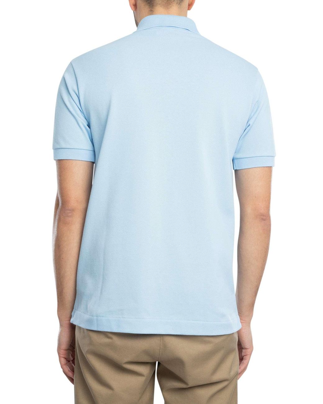 Lacoste Blue Classic Fit Original Pique Polo Shirt for men