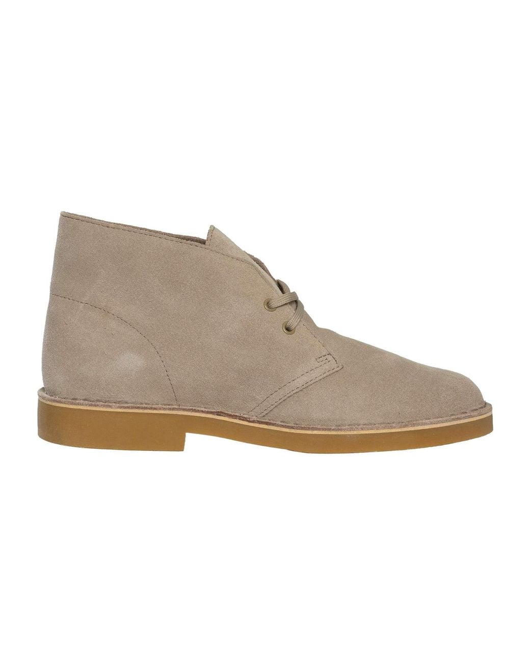 Clarks Natural Desert Evo Suede Boots for men