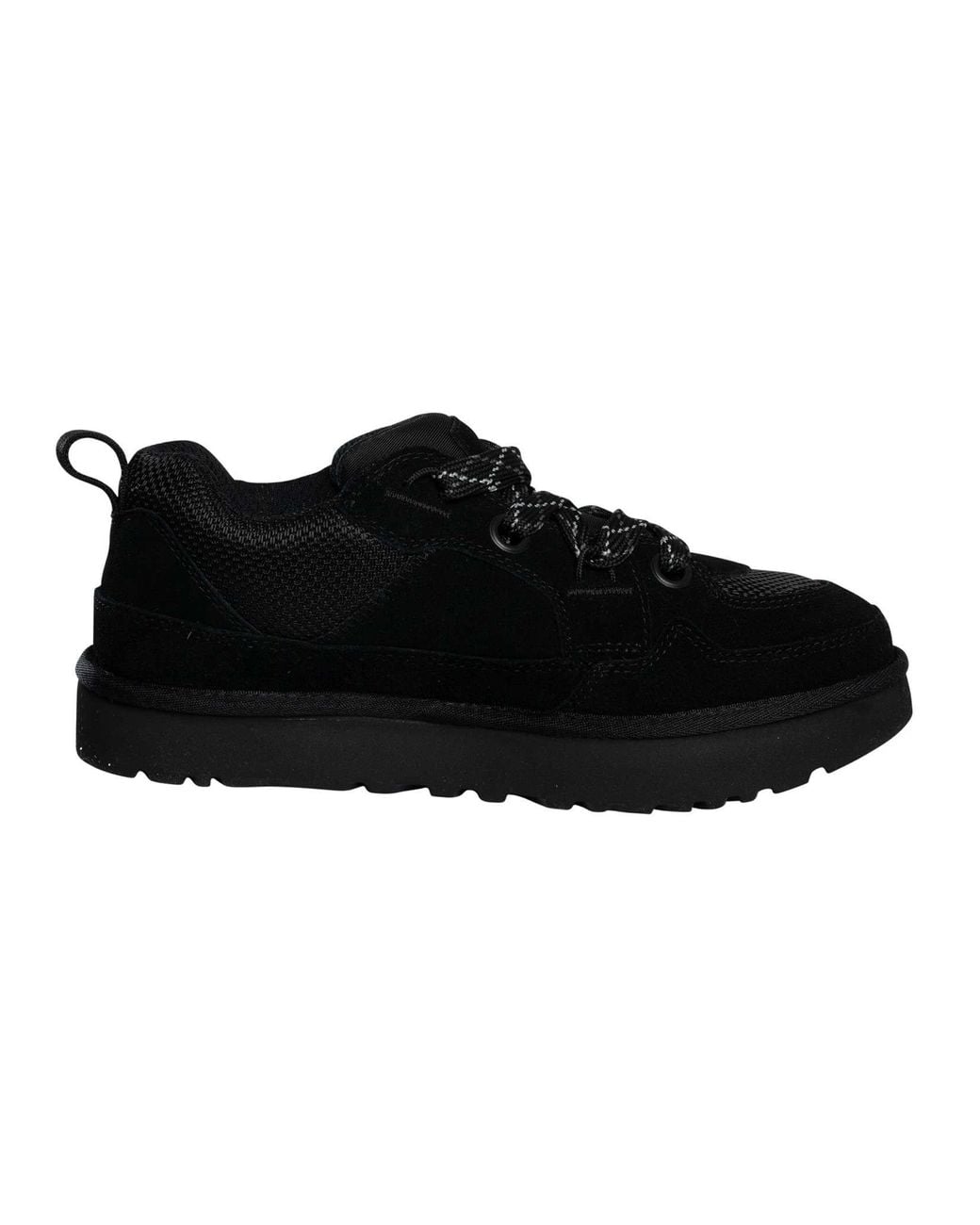 Ugg Black Lowmel Suede Trainers for men