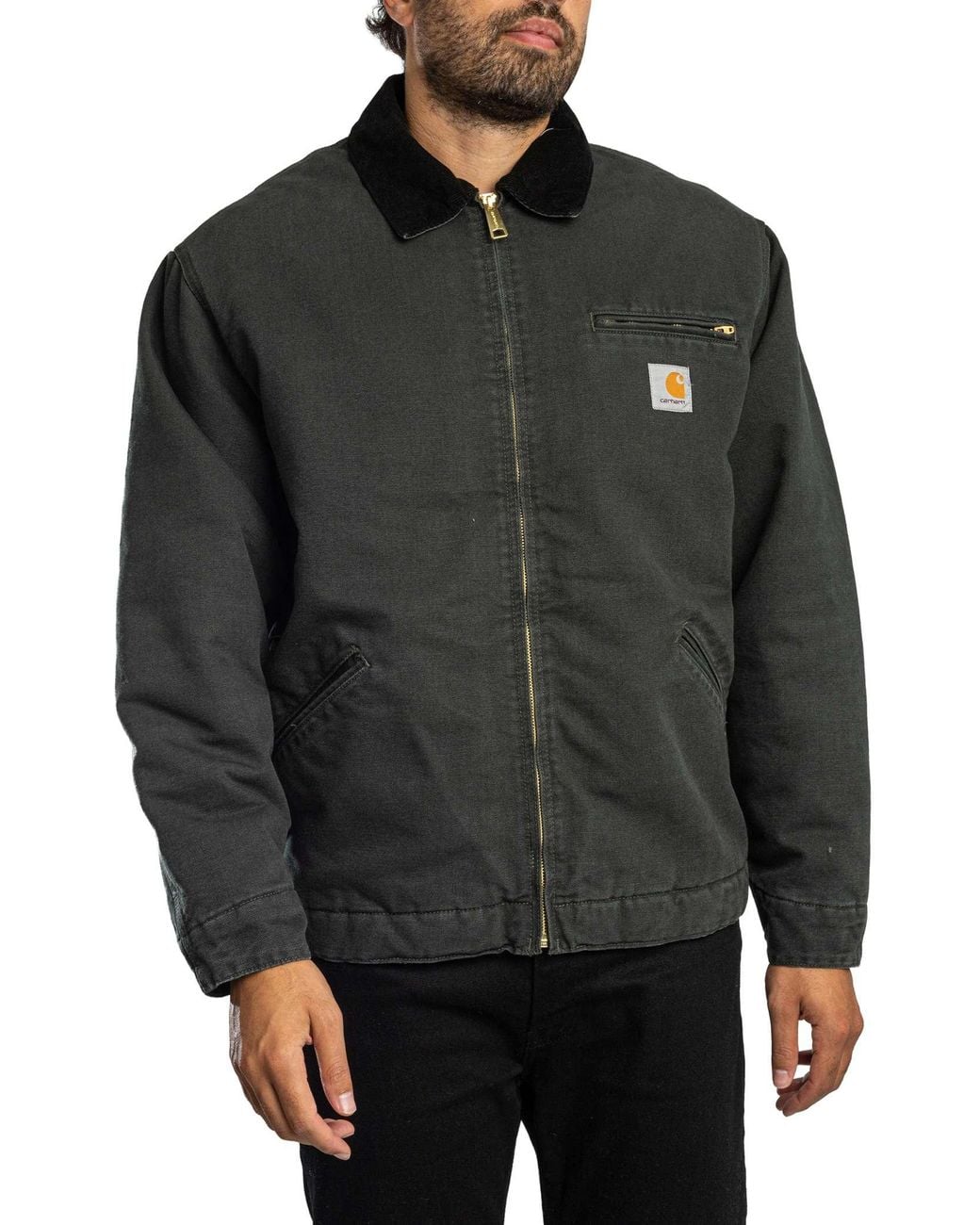 Carhartt Gray Detroit Jacket for men