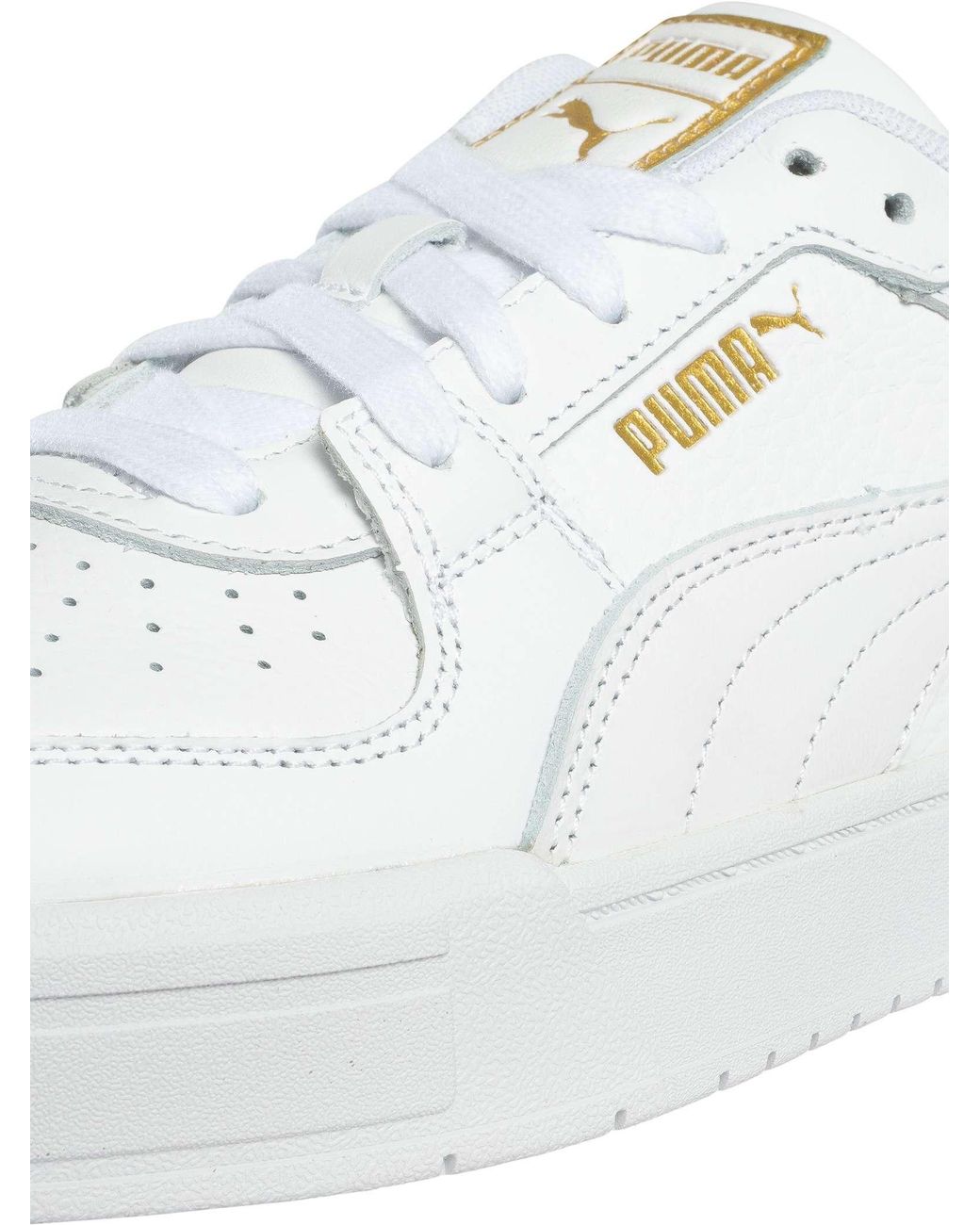PUMA White Ca Pro Classic Leather Trainers for men