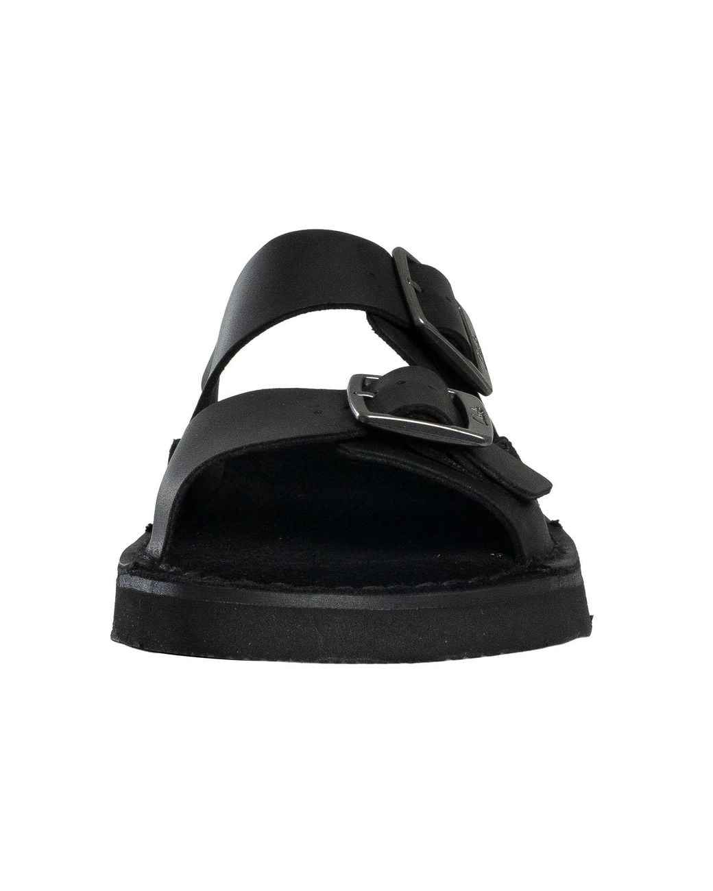 Clarks Black Solsbury Strap Sandals for men