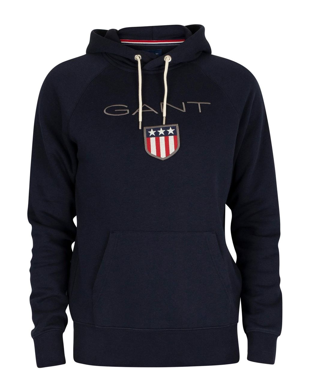 GANT Cotton Shield Hoodie in Blue for Men - Save 34% - Lyst