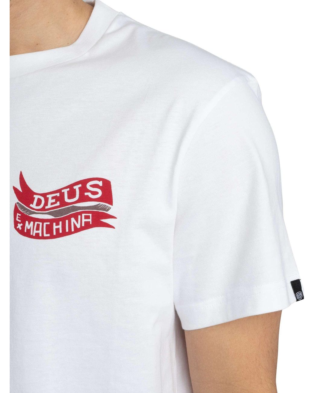 Deus Ex Machina Jailer Sappy T-shirt in White for Men | Lyst