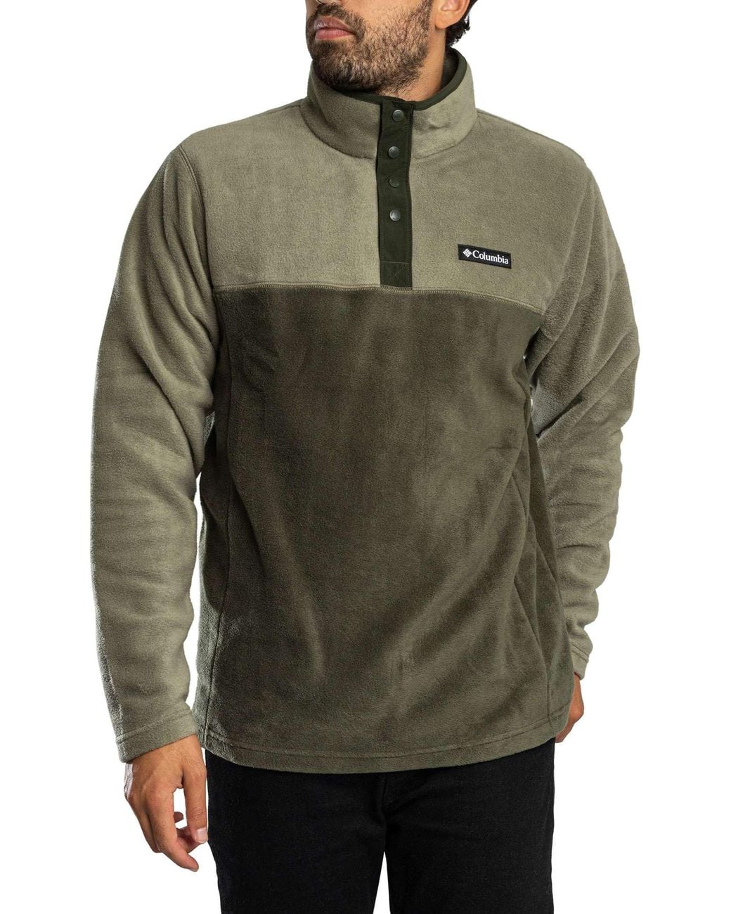 Columbia Green Steen Mountain Half Zip Jacket for men