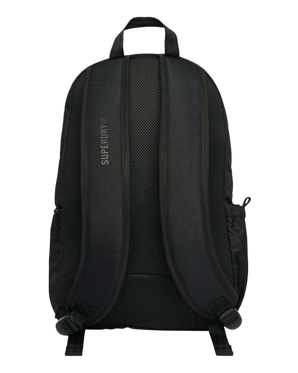 Superdry Black Company Logo Backpack