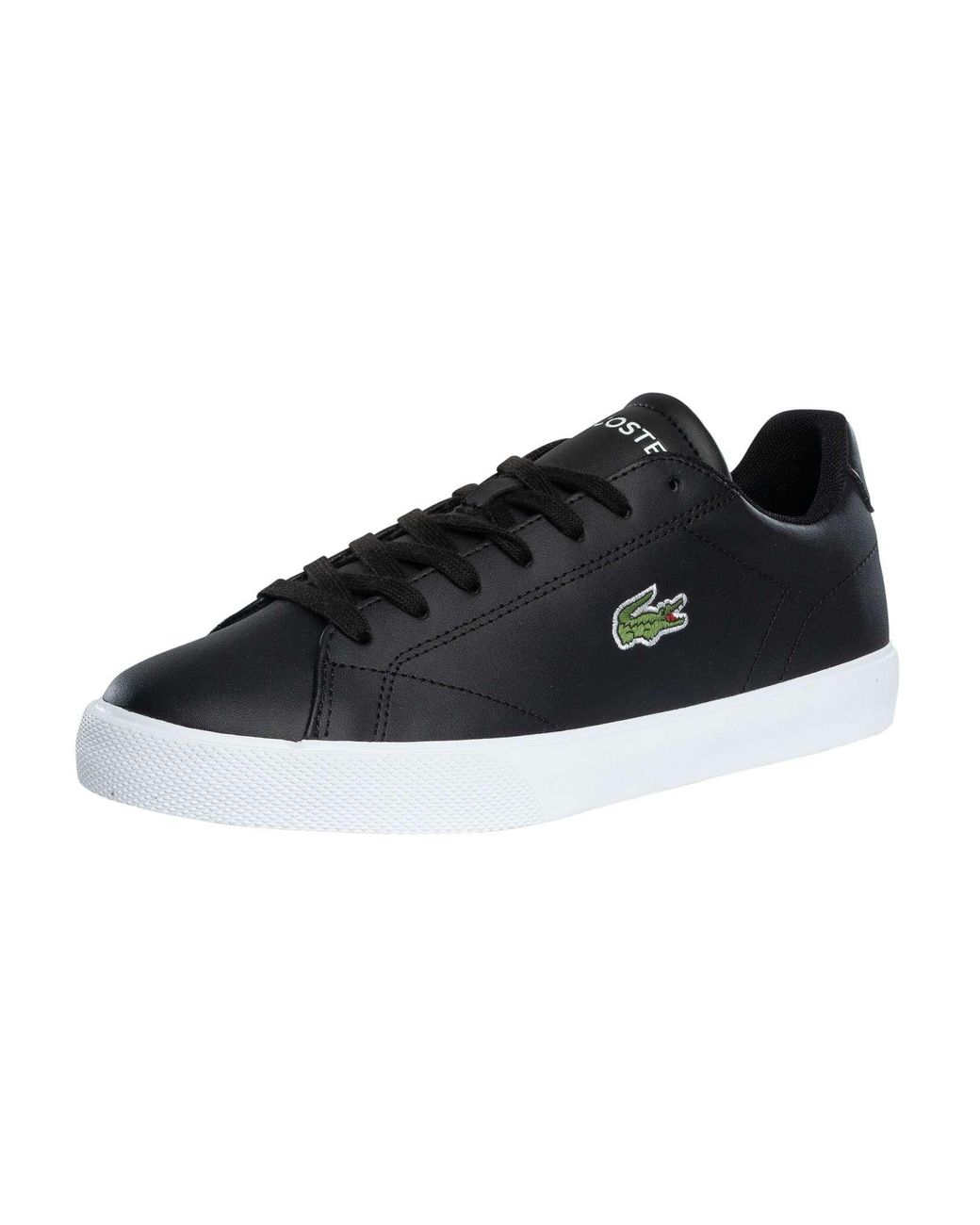 Lacoste Black Lerond Set 125 2 Cma Leather Trainers for men