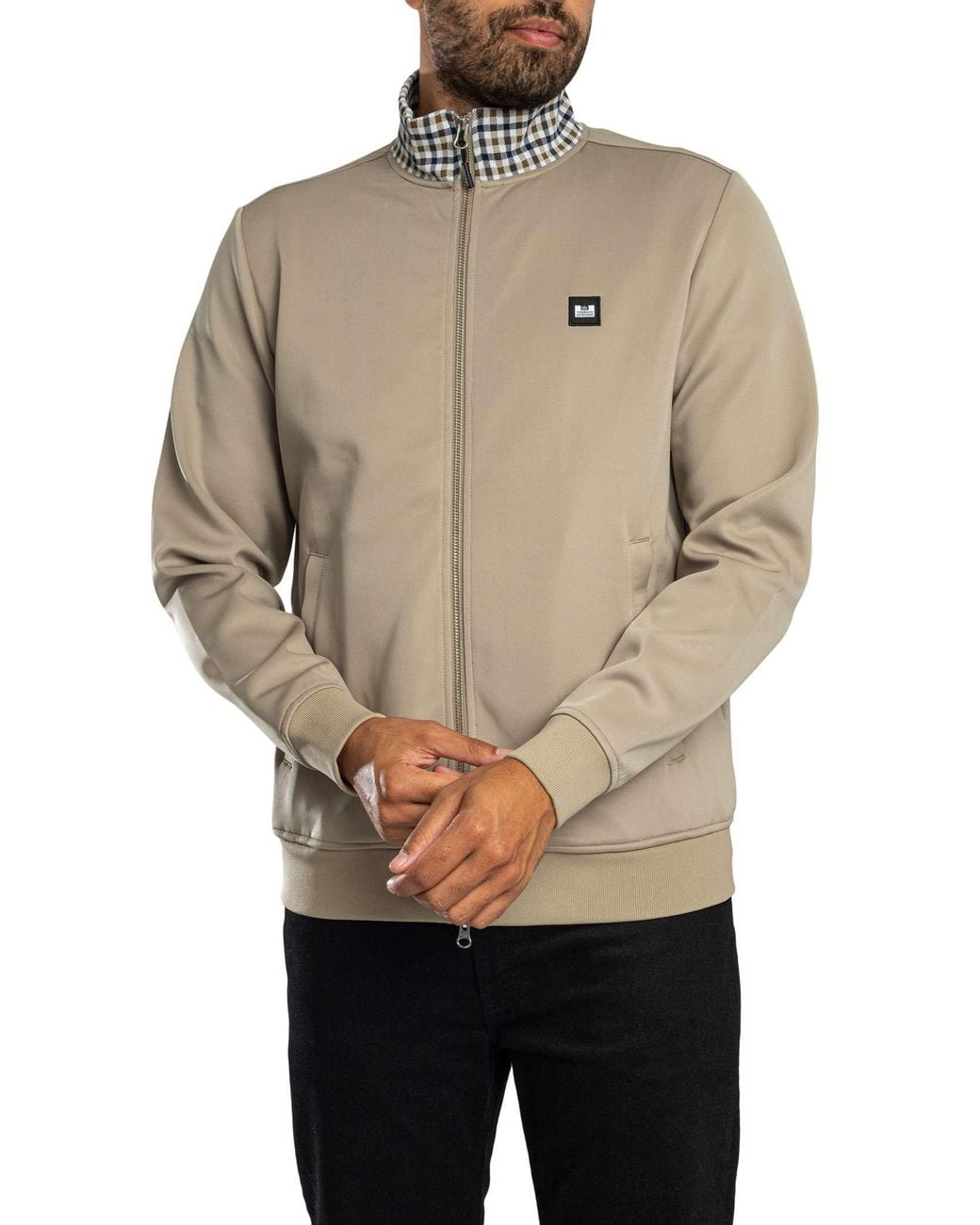 Weekend Offender Gray Alameda Jacket for men