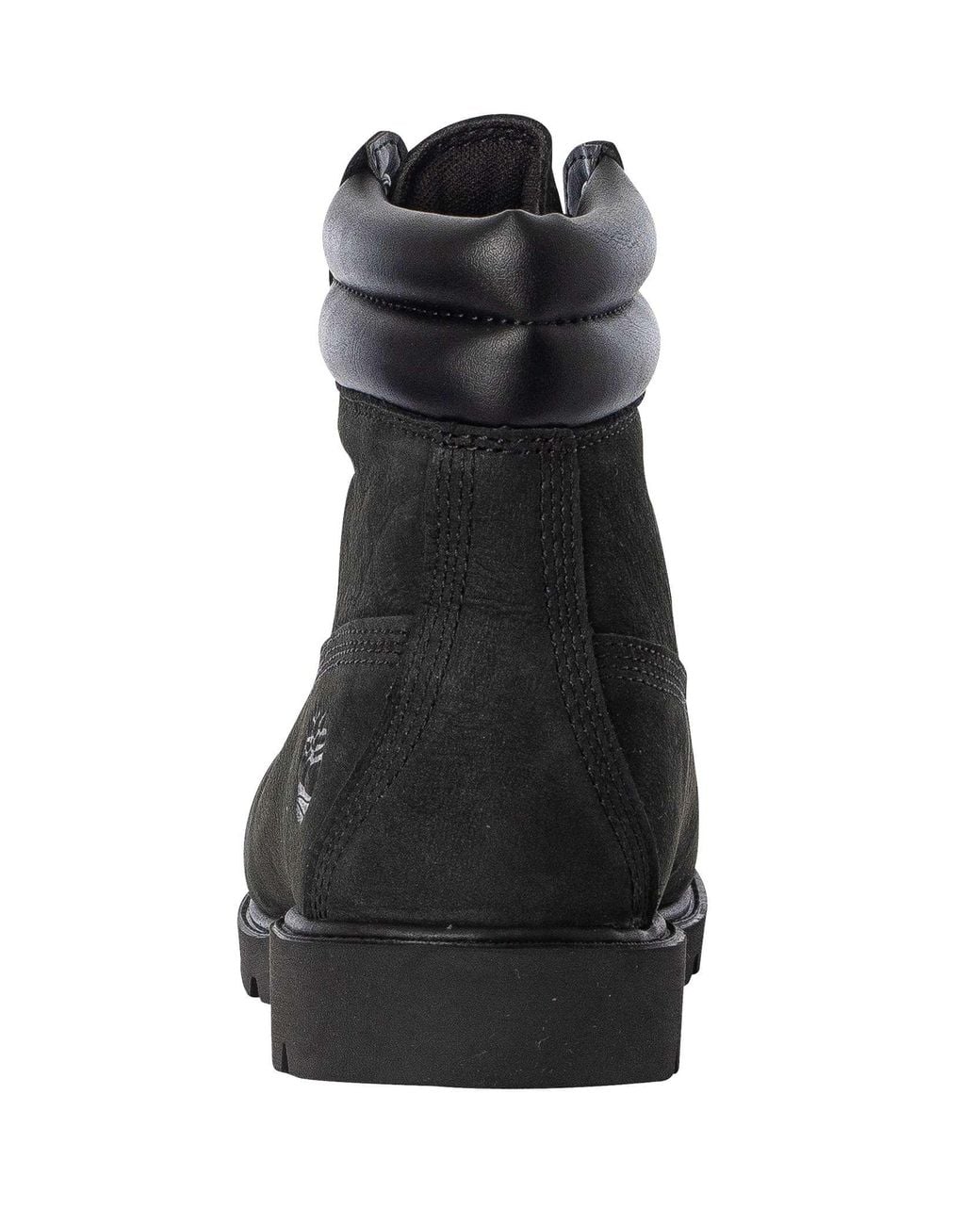 Timberland Black 6 Inch Basic Leather Boots for men