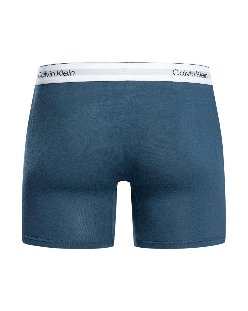 Calvin Klein Blue 3 Pack Icon Boxer Briefs for men