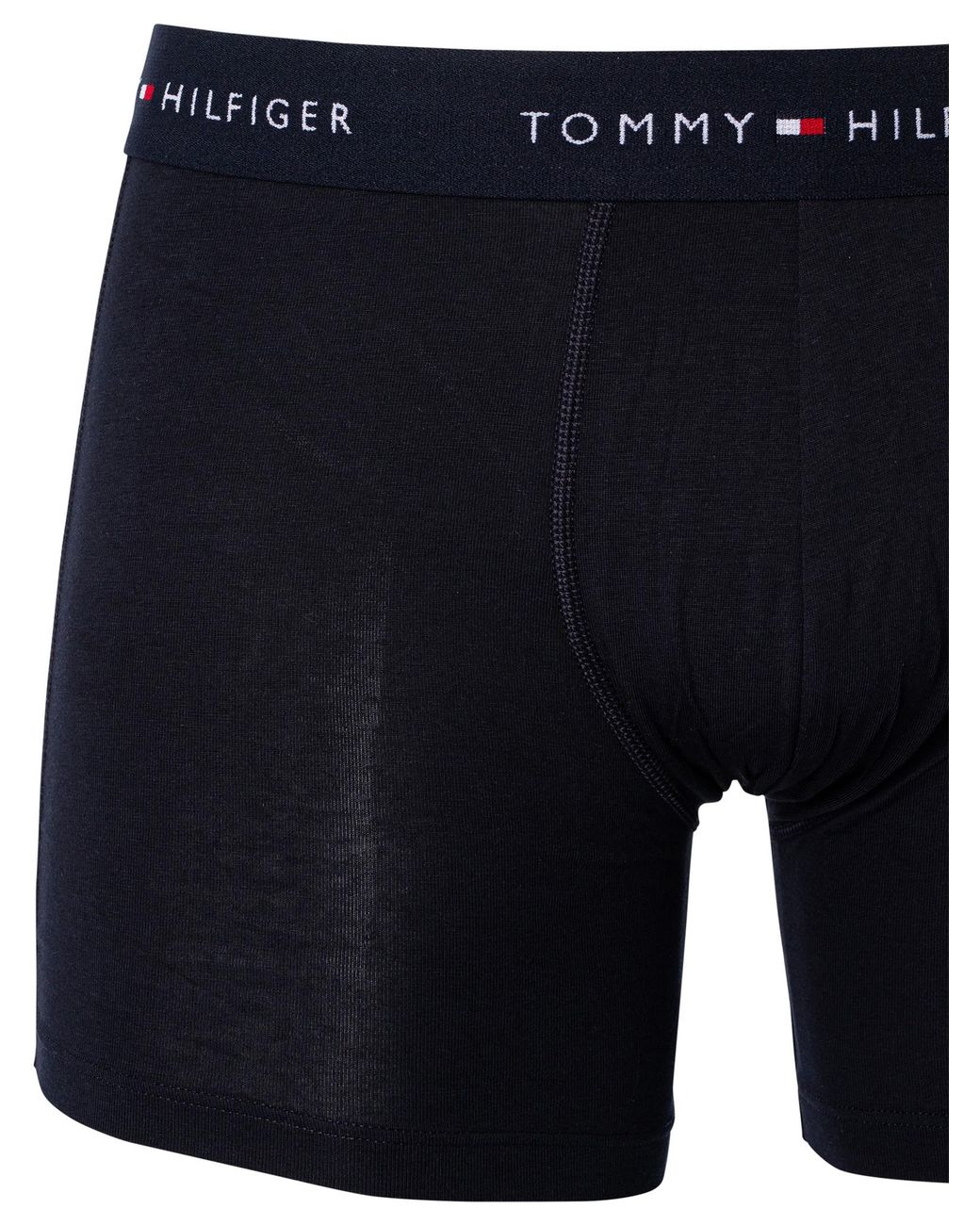 Tommy Hilfiger 3 Pack Signature Cotton Essential Boxer Briefs in