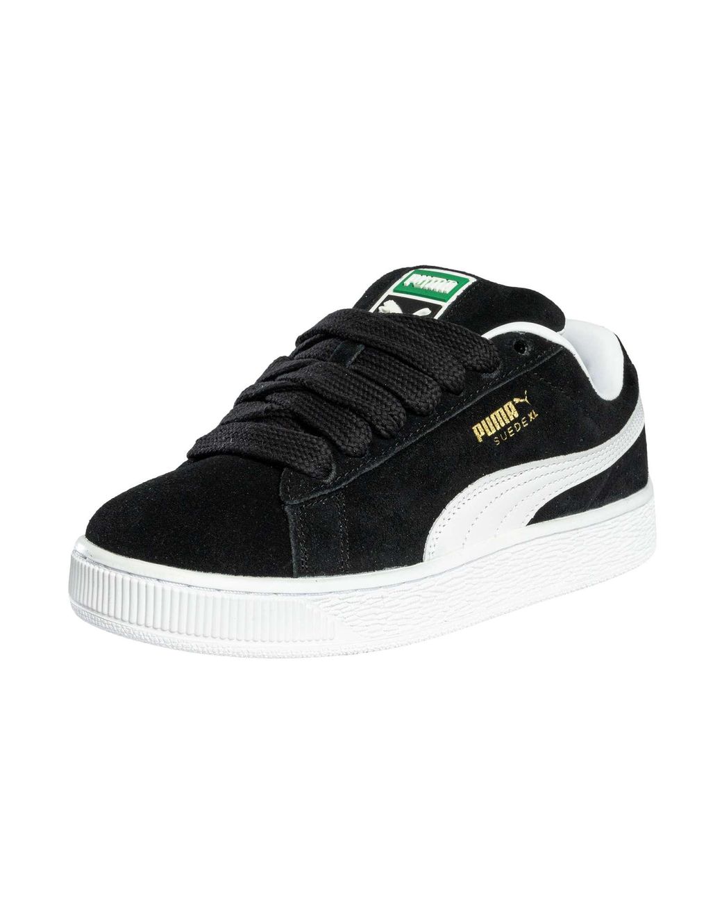 PUMA Black Suede Xl Trainers for men