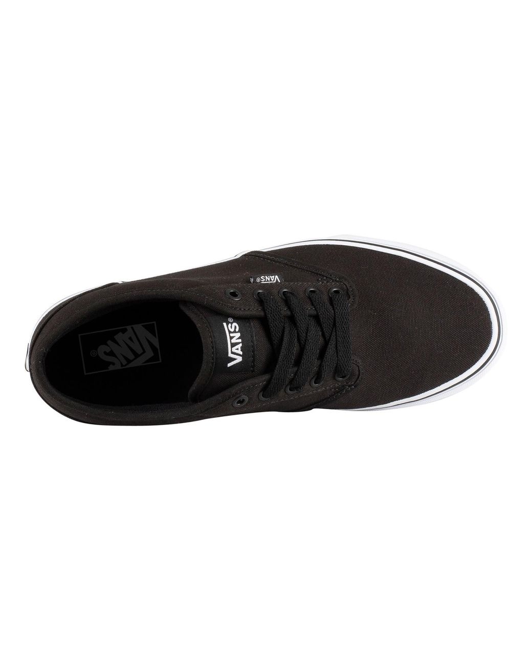 Vans Black Atwood Canvas Trainers for men