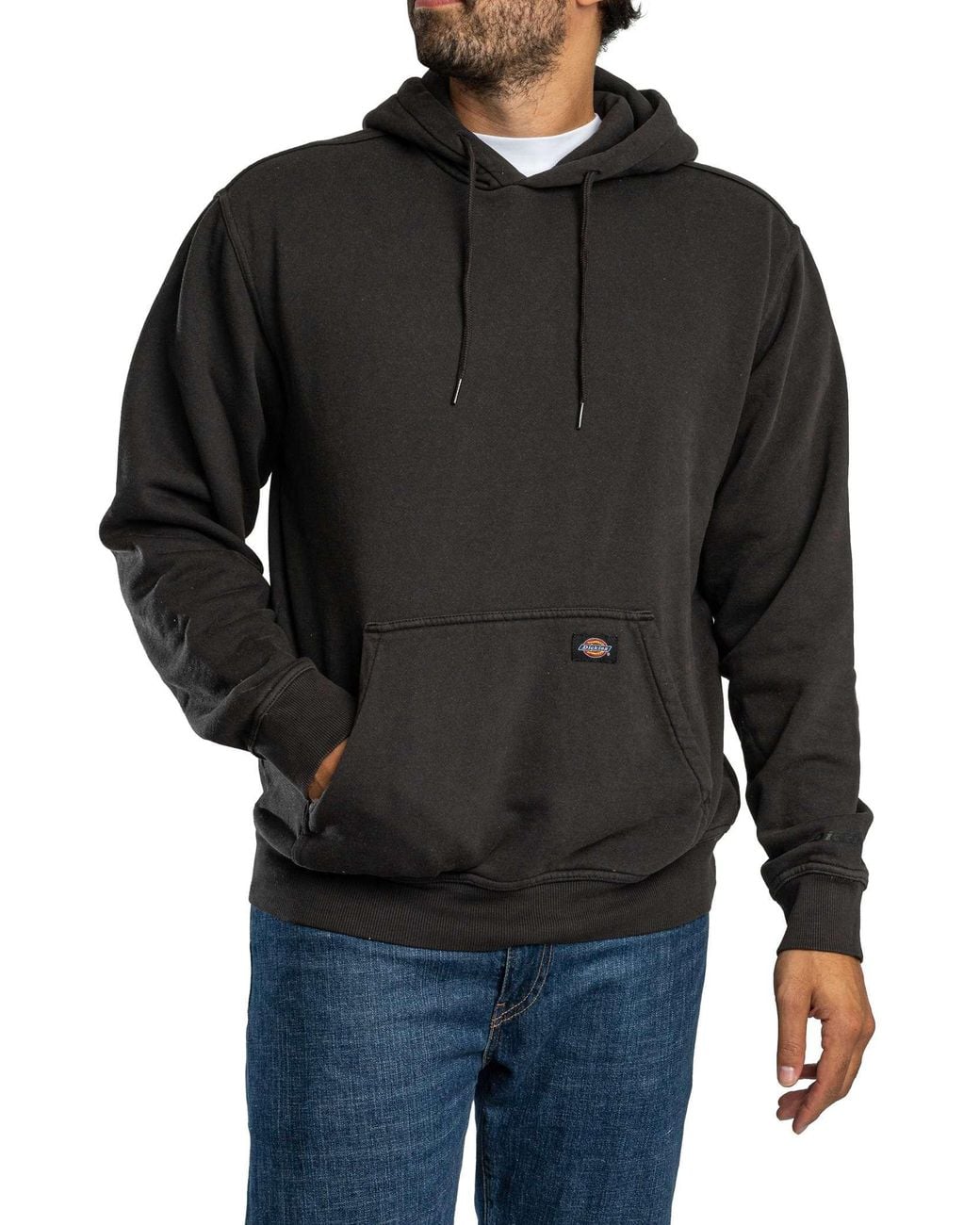 Dickies Black Sutcliffe Pullover Hoodie for men