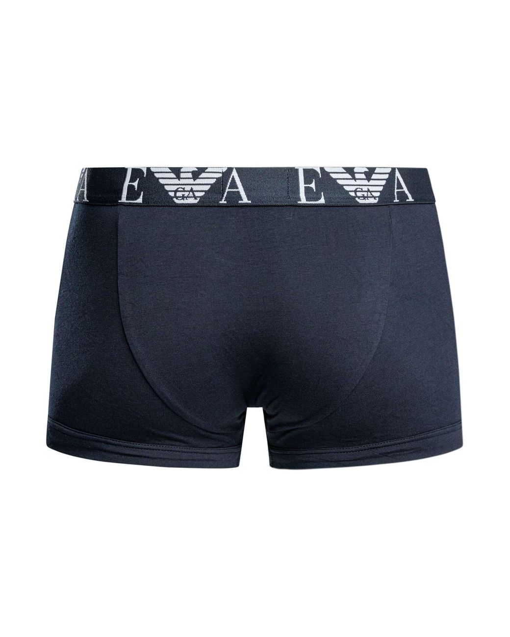 Emporio Armani Blue 5 Pack Trunks for men