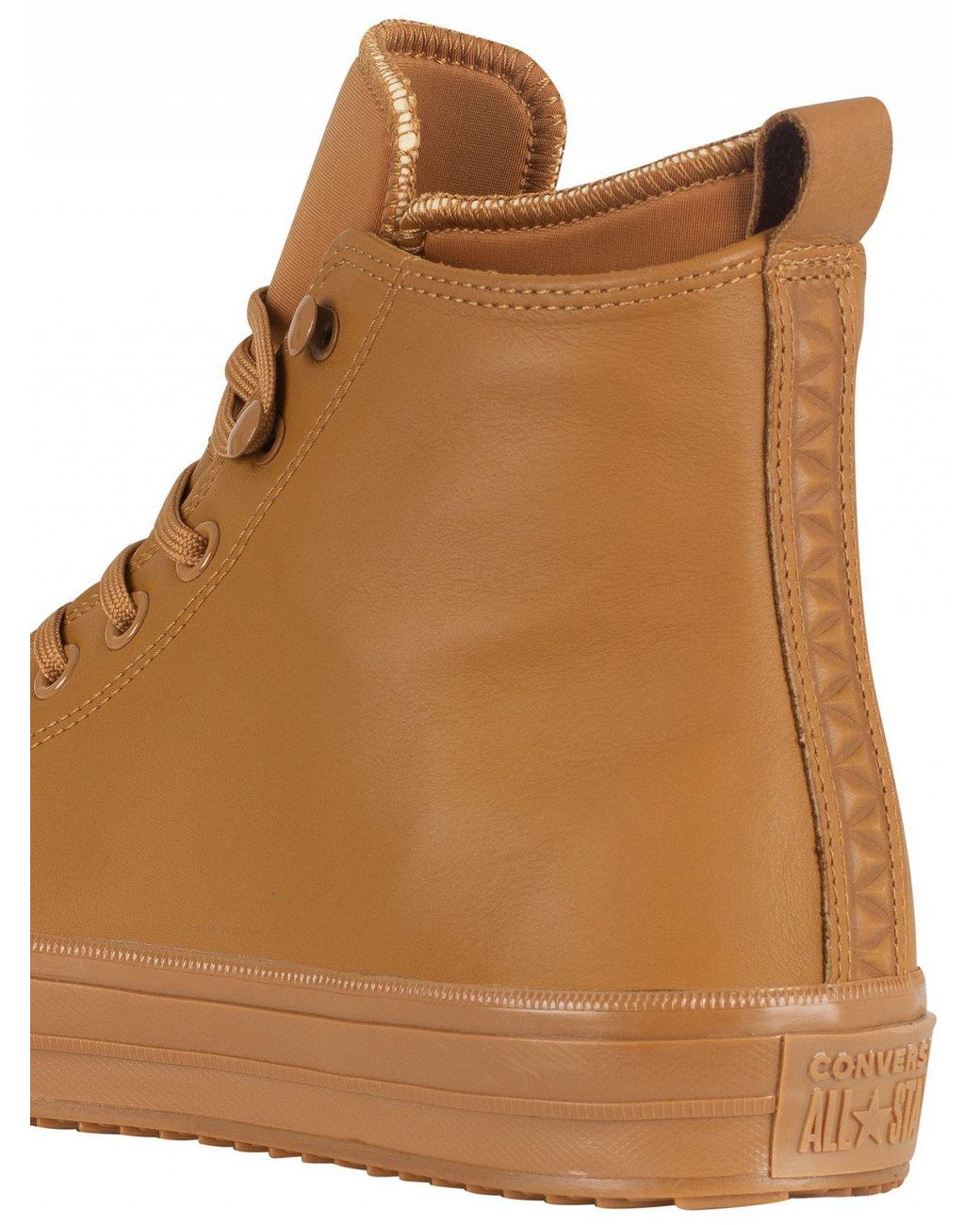 Converse Burnt Caramel Ct All Star Hi Wp Leather Boots in Brown for Men |  Lyst