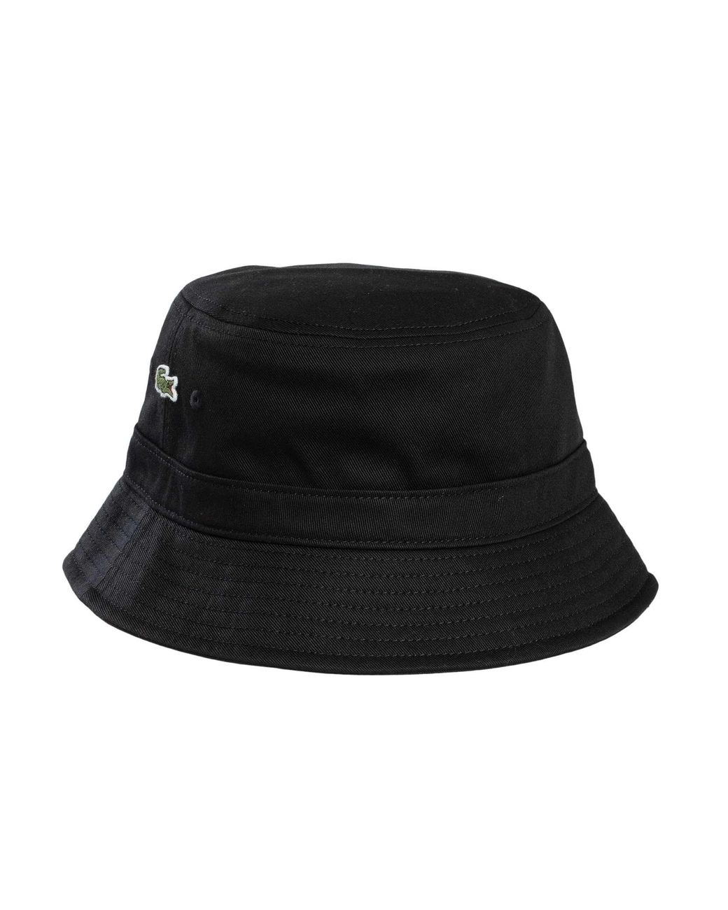 Lacoste Black Logo Bucket for men