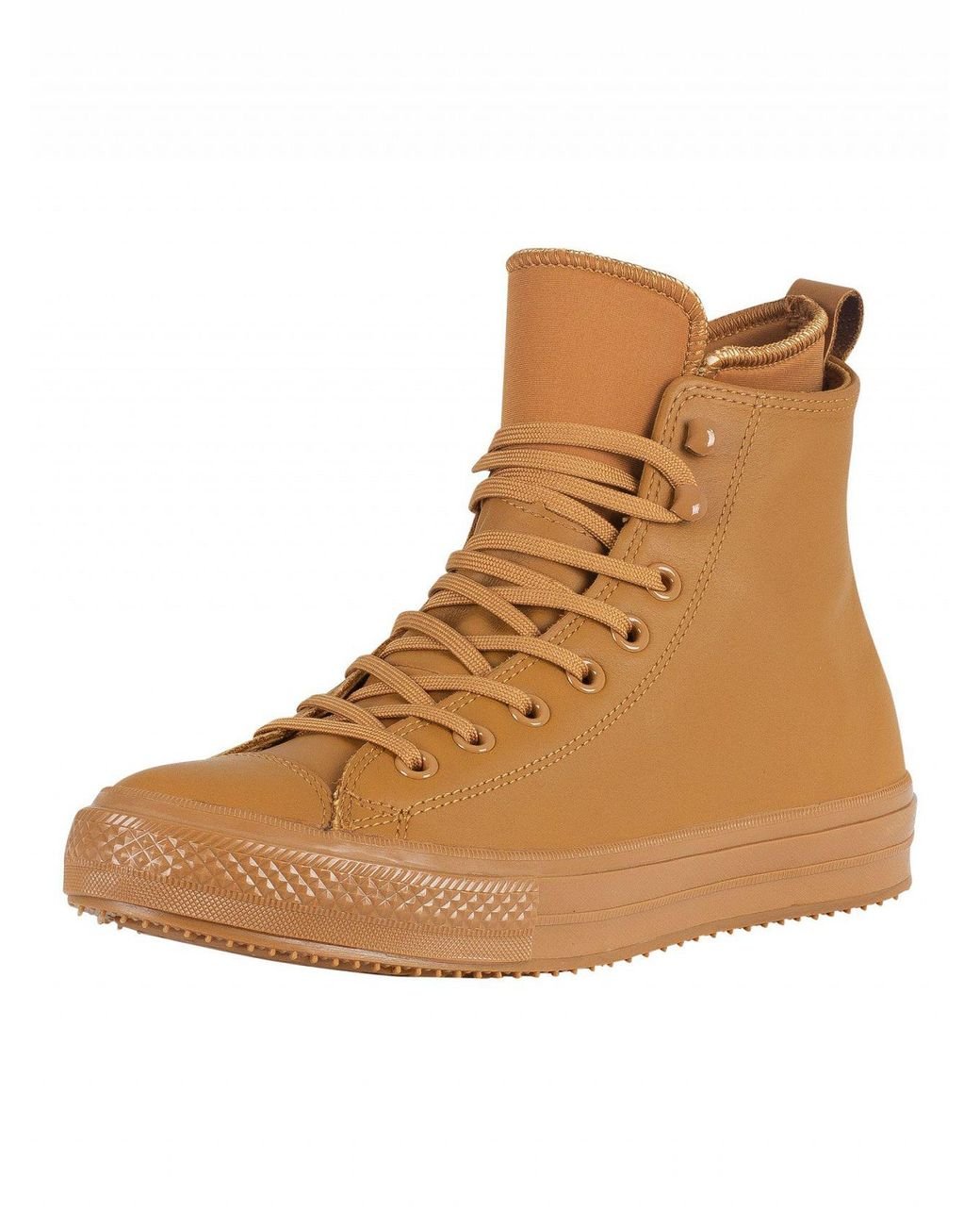 Converse Burnt Caramel Ct All Star Hi Wp Leather Boots in Brown for Men |  Lyst