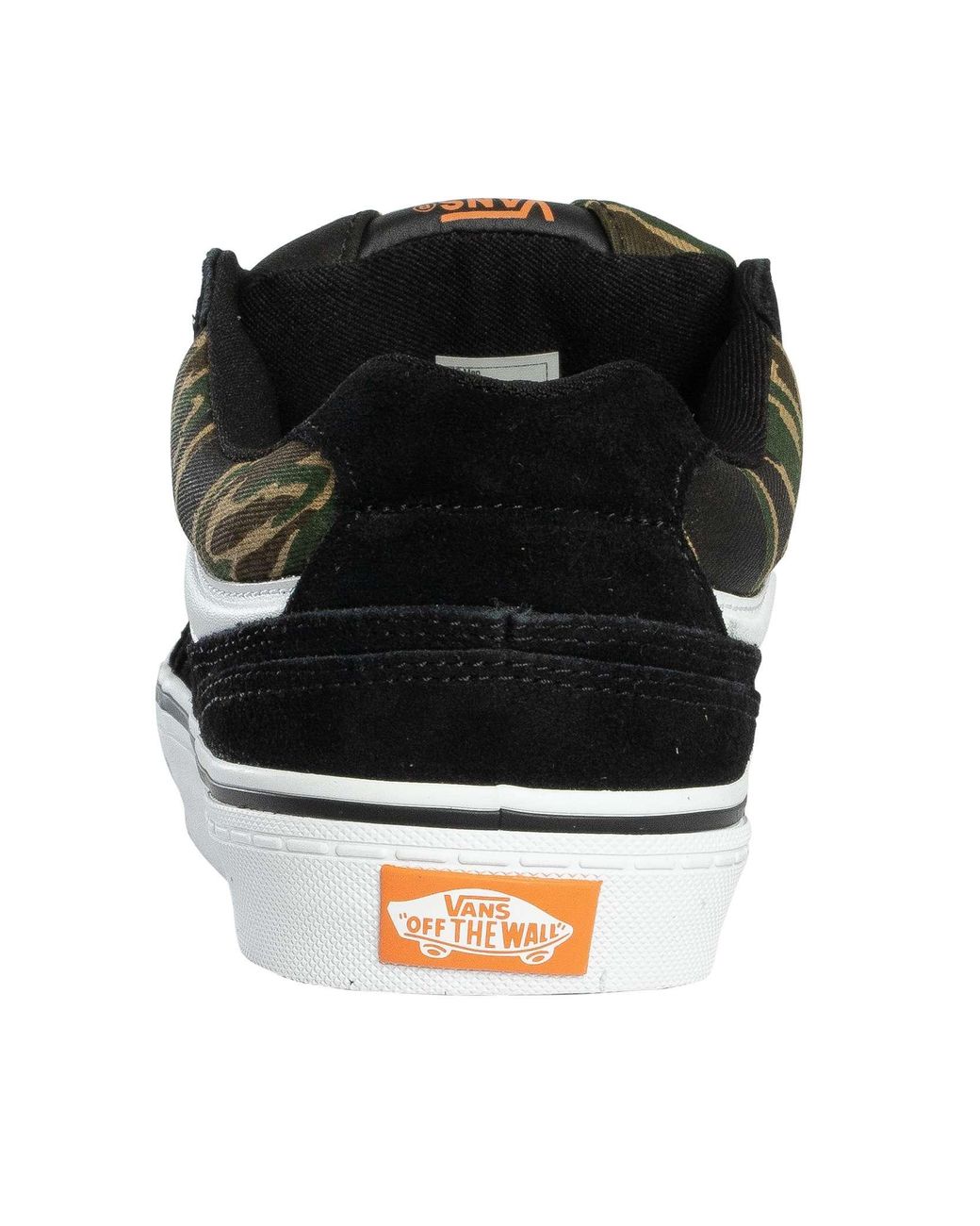 Vans Black Caldrone Suede Trainers for men