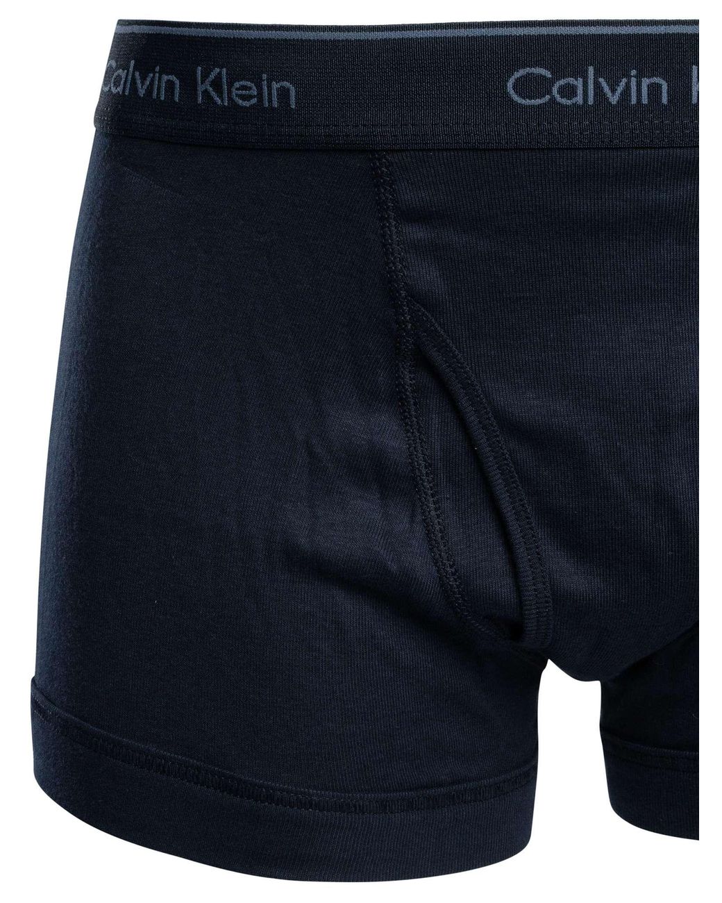 Calvin Klein Blue 3 Pack Trunks for men